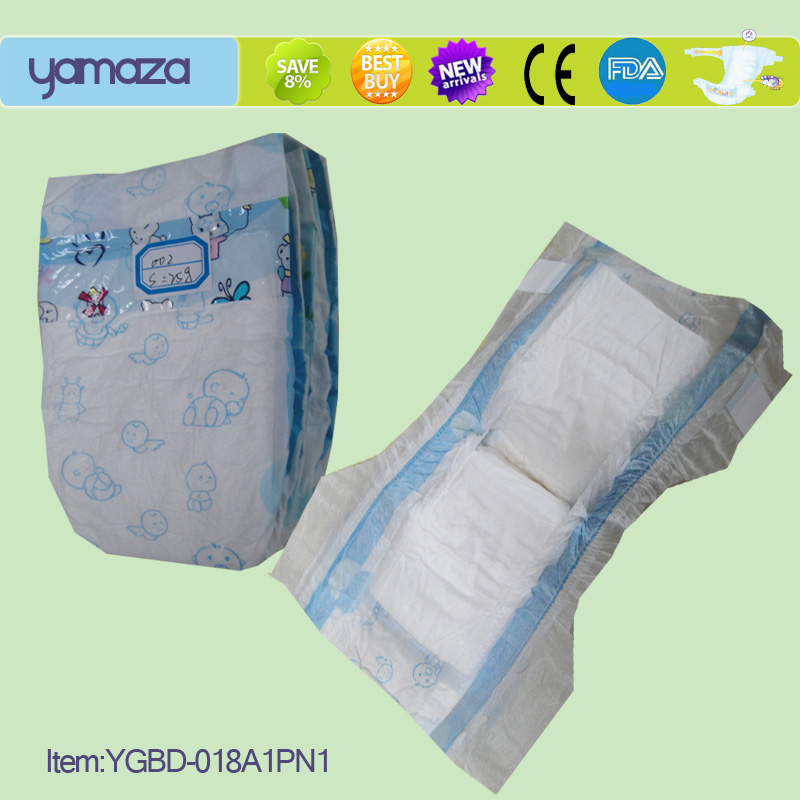 YGA2 baby diapers,clothlike sheet+magic tape, OEM products