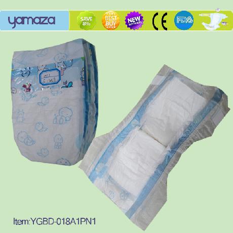 YGA2 baby diapers,clothlike sheet+magic tape, OEM products