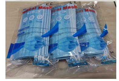 wholesales china non-woven fabric earloop hospital mask face masks medical 3ply disposable CE