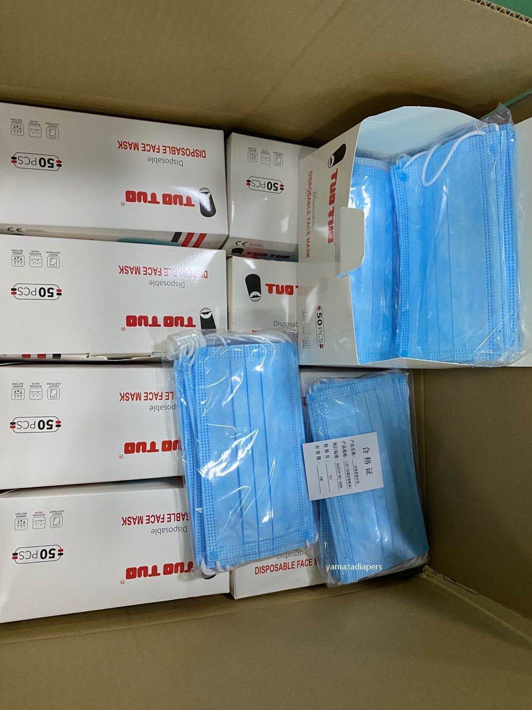 Hot Selling Non-woven Disposable Surgical Face Mask